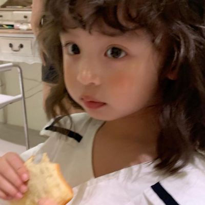 儿童微信头像女生可爱萌娃高清图片
