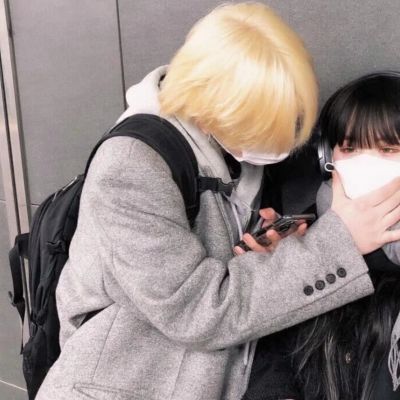 cp头像情侣真人男女一左一右高清图片