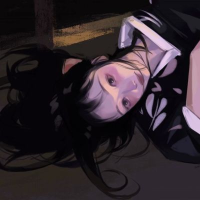 动漫文艺气质女头像高清图片 