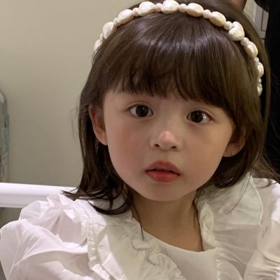 儿童微信头像女生可爱萌娃高清图片