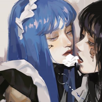 头像丧动漫女