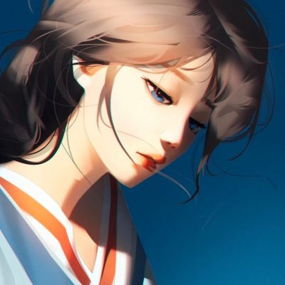 头像动漫伤感手绘女