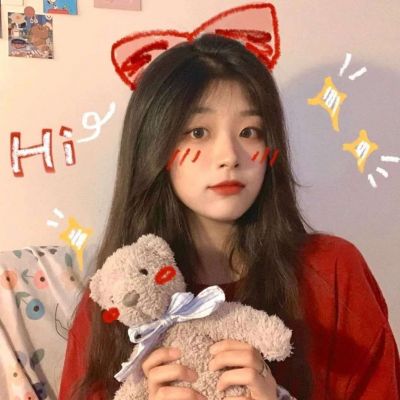 微信新年头像可爱女生高清图片
