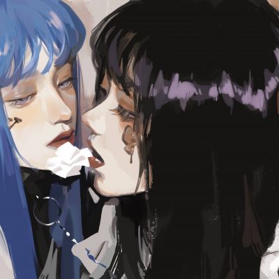 头像丧动漫女