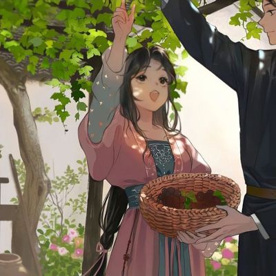动漫古风情头超级甜