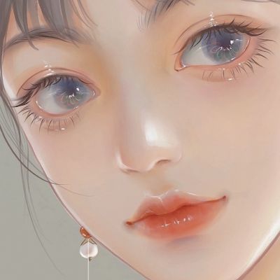 手绘漫画高清唯美头像女