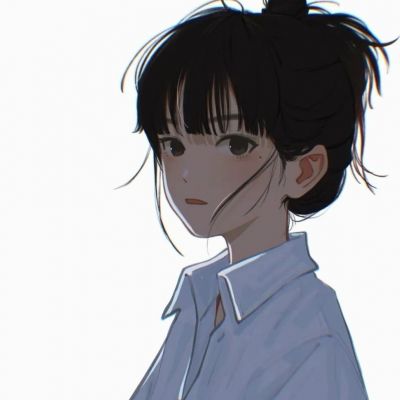 ins高级质感头像女生动漫图片