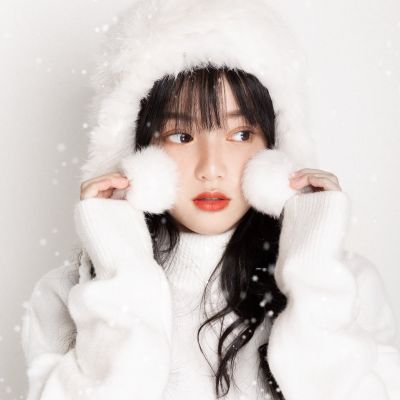 闺蜜头像真人冬日限定
