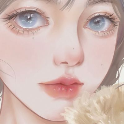 手绘漫画高清唯美头像女