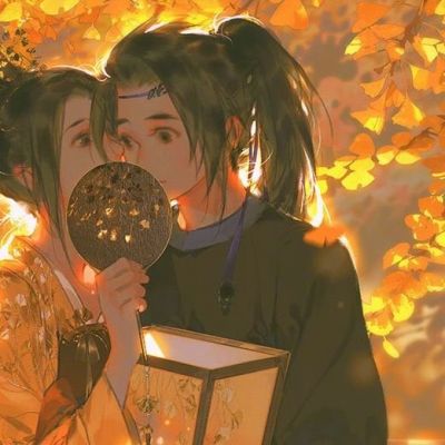动漫古风情头超级甜