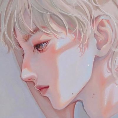 一男一女深情伤感动漫情头图片