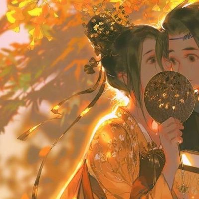 动漫古风情头超级甜