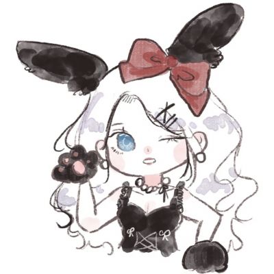 女生可爱萝莉手绘头像
