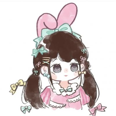 女生可爱萝莉手绘头像