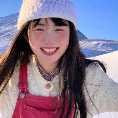 冬天落雪女生唯美头像