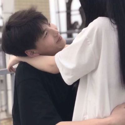 QQ甜蜜双人情侣头像真人高清图片