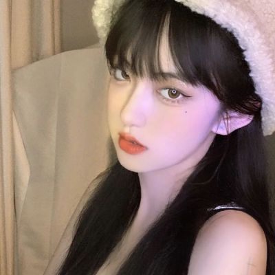 女生真人头像纯欲风图片