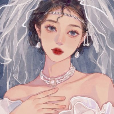 超好看的手绘女头