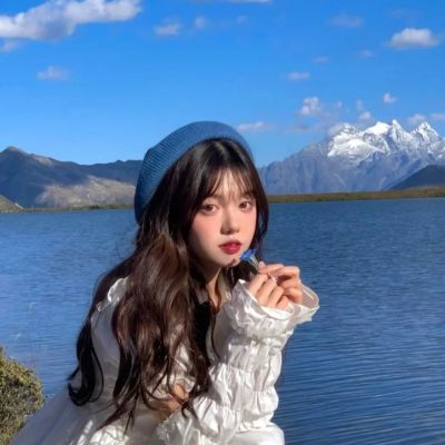 女生氛围感真人头像