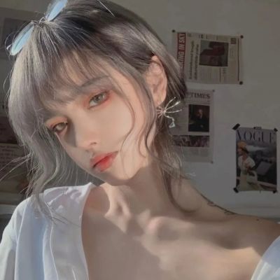 女生氛围感真人头像