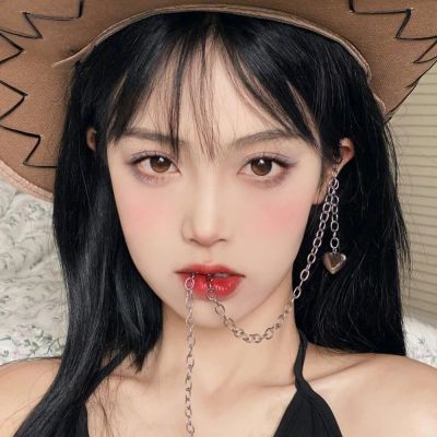 女生真人头像纯欲风图片