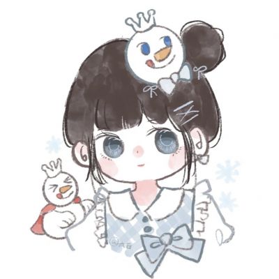 女生可爱萝莉手绘头像