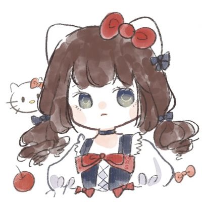 女生可爱萝莉手绘头像