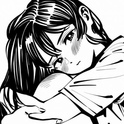 小众女生头像黑白动漫