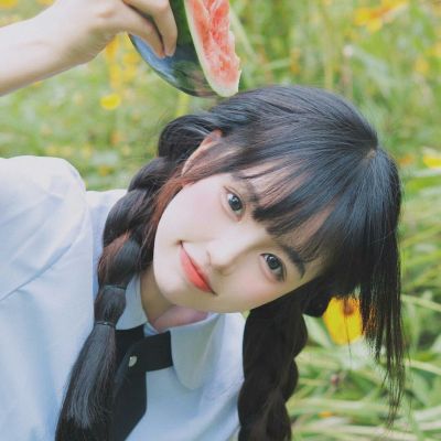甜美清新微信头像女生
