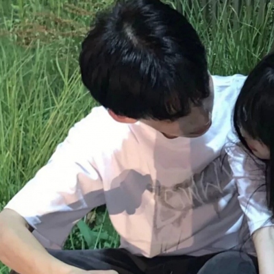 ins超火双人情侣头像真人图片