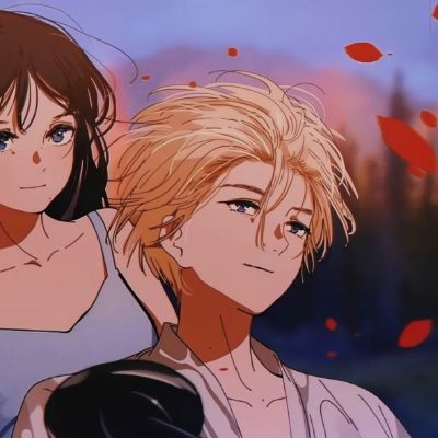 手绘神仙情侣头像