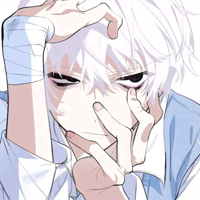 动漫二次元小众风男生头像