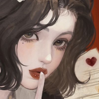 女生头像小众高级手绘
