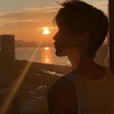 小众微丧男生头像