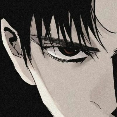 酷炫动漫男头手绘