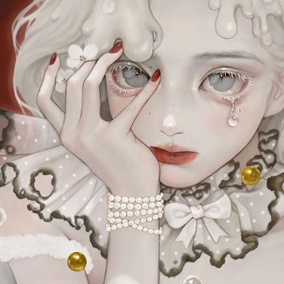 女生头像小众高级手绘
