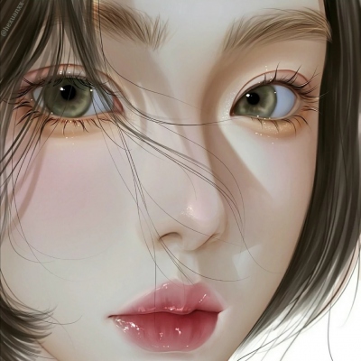 动漫手绘女生头像