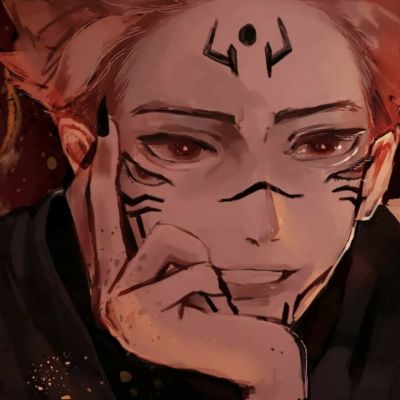 酷炫动漫男头手绘
