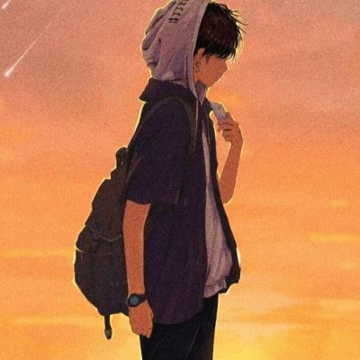 手绘神仙情侣头像
