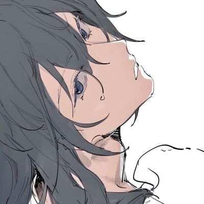 酷炫动漫男头手绘