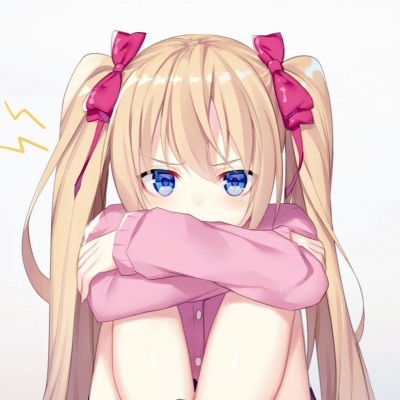 动漫马尾女生头像