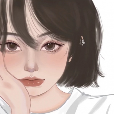 动漫手绘女生头像