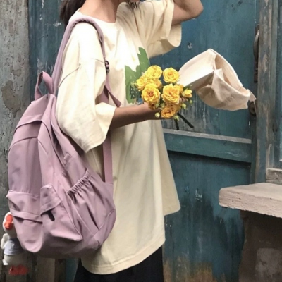 微信头像带花的女生高清图片