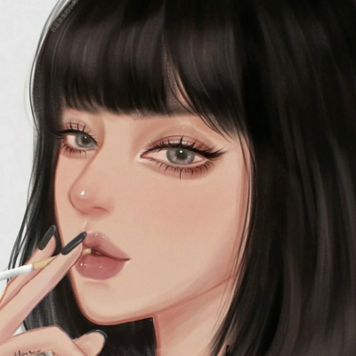 动漫手绘女生头像