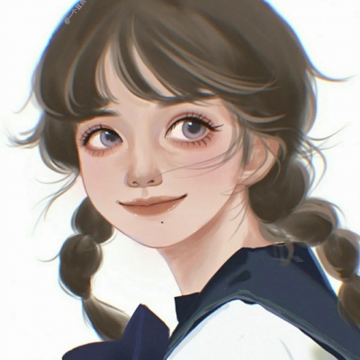 动漫手绘女生头像