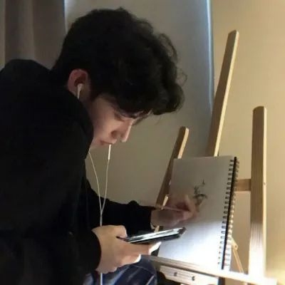 小众微丧男生头像