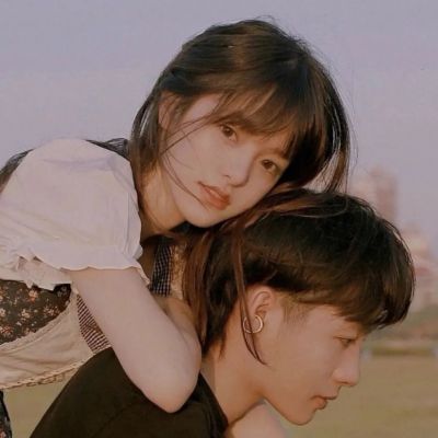 高级感不俗气的情侣头像真人清新图片