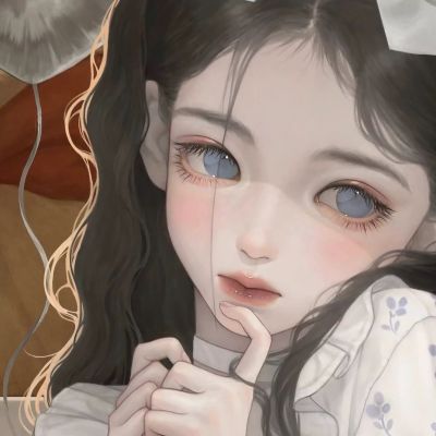 女生头像小众高级手绘