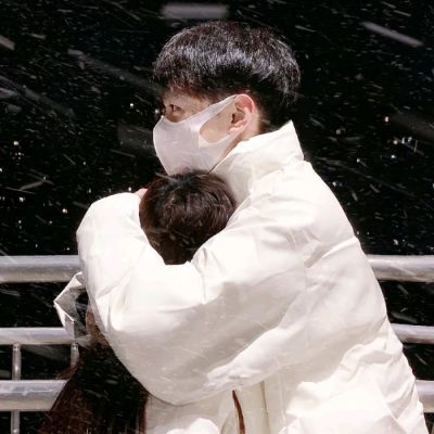 ins情头高清图片一对新款