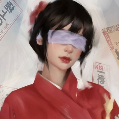 女生头像小众高级手绘